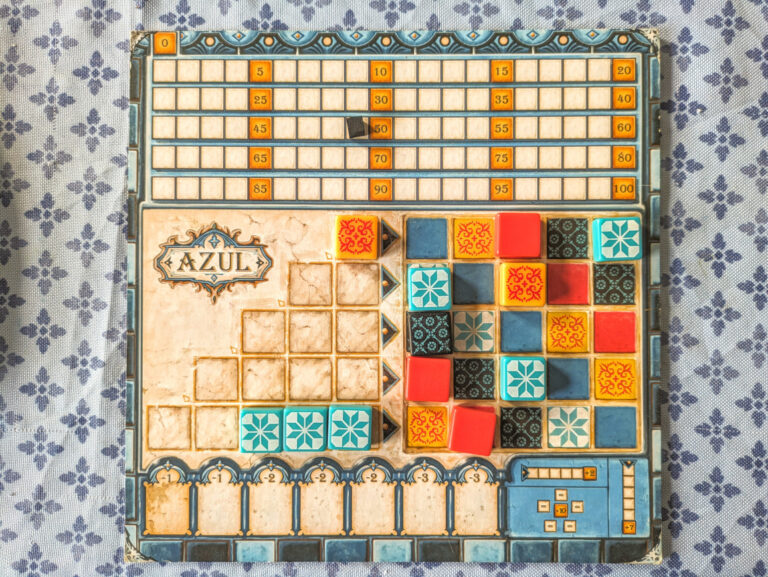 Azul player board